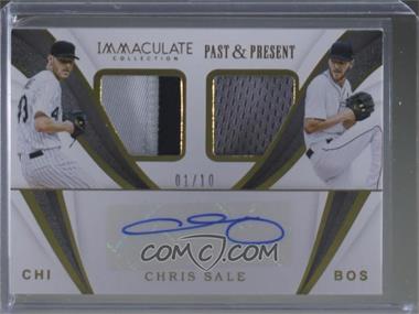 2019 Panini Immaculate Collection - Past and Present Autographs #PP-CS - Chris Sale /10