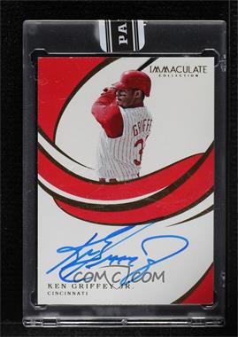 2019 Panini Immaculate Collection - Signatures - 2021 Black Box #S-KG - Ken Griffey Jr. /1 [Uncirculated]