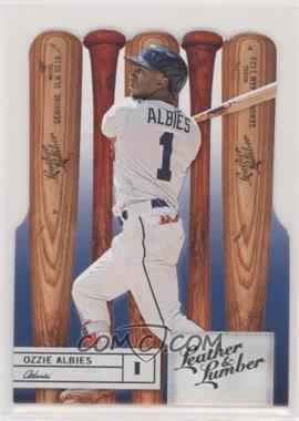 2019 Panini Leather & Lumber - [Base] - Die-Cut #83 - Bats - Ozzie Albies