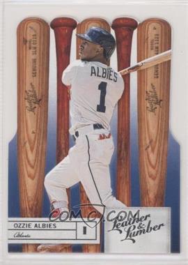 2019 Panini Leather & Lumber - [Base] - Die-Cut #83 - Bats - Ozzie Albies