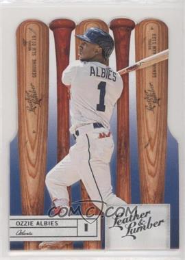 2019 Panini Leather & Lumber - [Base] - Die-Cut #83 - Bats - Ozzie Albies