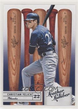 2019 Panini Leather & Lumber - [Base] #67 - Bats - Christian Yelich