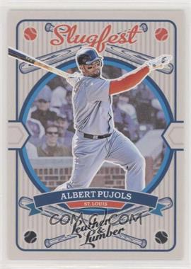 2019 Panini Leather & Lumber - Slugfest #SF-3 - Albert Pujols