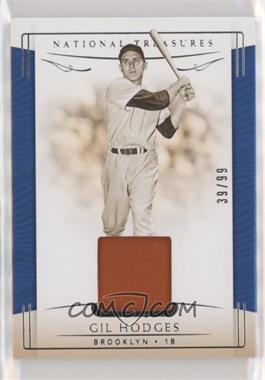 2019 Panini National Treasures - [Base] #210 - Sepia - Gil Hodges /99 [EX to NM]