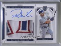 Rookie Material Signatures - Patrick Wisdom #/99