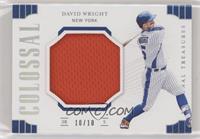 David Wright #/10