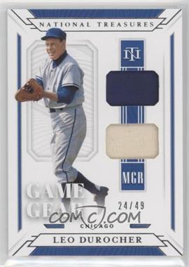 2019 Panini National Treasures - Game Gear Material Duals #GGM-LD - Leo Durocher /49