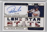 Patrick Wisdom #/49