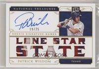 Patrick Wisdom #/25