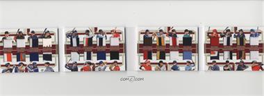 2019 Panini National Treasures - Treasure Chest 32 Materials Booklet #32-RC - Austin Riley, Brandon Lowe, Brendan Rodgers, Bryan Reynolds, Cal Quantrill, Carter Kieboom, Chris Paddack, Christin Stewart, Cole Tucker, Corbin Burnes, Corbin Martin, David Fletcher, Eloy Jimenez, Fernando Tatis Jr., Jake Bauers, Jeff McNeil, Jon Duplant /25 [Noted]