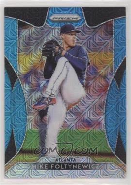 2019 Panini Prizm - [Base] - Blue Mojo Prizm #186 - Tier II - Mike Foltynewicz /399