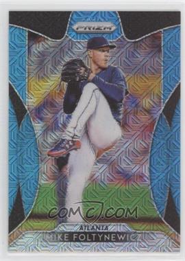 2019 Panini Prizm - [Base] - Blue Mojo Prizm #186 - Tier II - Mike Foltynewicz /399