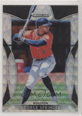 2019 Panini Prizm - [Base] - Blue Wave Prizm #15 - George Springer /60