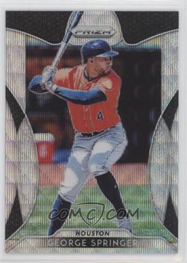 2019 Panini Prizm - [Base] - Blue Wave Prizm #15 - George Springer /60