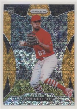 2019 Panini Prizm - [Base] - Neon Orange Donut Circle Prizm #286 - Tier III - Edmundo Sosa /150