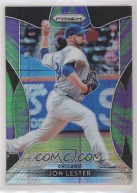 2019 Panini Prizm - [Base] - Purple and Green Hyper Prizm #58 - Jon Lester