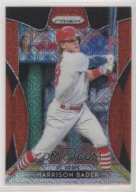 2019 Panini Prizm - [Base] - Red Mojo Prizm #143 - Tier II - Harrison Bader /299