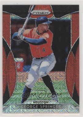 2019 Panini Prizm - [Base] - Red Mojo Prizm #15 - George Springer /299