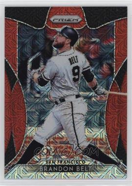 2019 Panini Prizm - [Base] - Red Mojo Prizm #33 - Brandon Belt /299