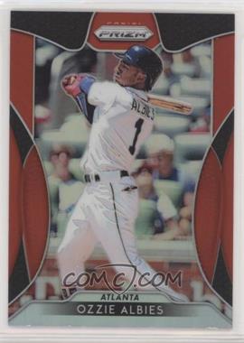 2019 Panini Prizm - [Base] - Red Prizm #161 - Tier II - Ozzie Albies