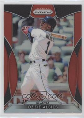 2019 Panini Prizm - [Base] - Red Prizm #161 - Tier II - Ozzie Albies