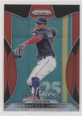 2019 Panini Prizm - [Base] - Red Prizm #61 - Francisco Lindor