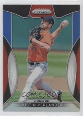 2019 Panini Prizm - [Base] - Red White & Blue Prizm #164 - Tier II - Justin Verlander