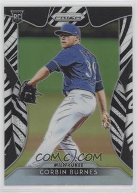 2019 Panini Prizm - [Base] - Zebra Prizm #103 - Tier II - Corbin Burnes /99