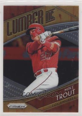 2019 Panini Prizm - Lumber Inc. #LI9 - Mike Trout