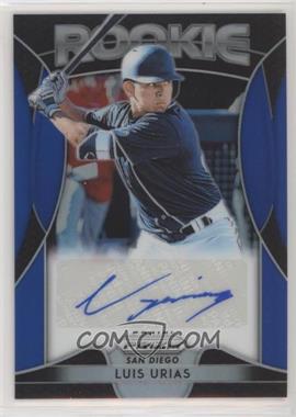 2019 Panini Prizm - Rookie Autographs - Blue Prizm #RA-LU - Luis Urias