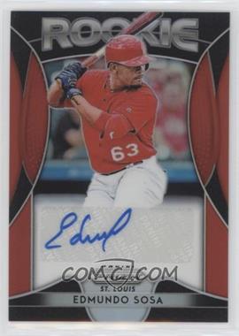 2019 Panini Prizm - Rookie Autographs - Red Prizm #RA-ES - Edmundo Sosa