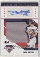 Collegiate National Team - Zach Watson #/199