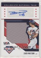 Collegiate National Team - Zach Watson #/199