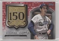 Sandy Koufax #/25