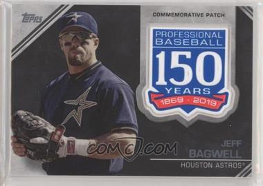 2019 Topps - 150th Anniversary Commemorative Patch Series 2 #AMP-JB - Jeff Bagwell