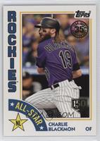 Charlie Blackmon #/150