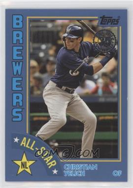 2019 Topps - 1984 Topps Baseball All-Stars - Blue #84AS-CY - Christian Yelich