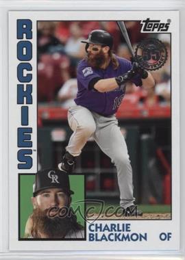 2019 Topps - 1984 Topps Baseball #T84-38 - Charlie Blackmon