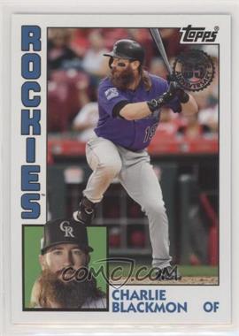 2019 Topps - 1984 Topps Baseball #T84-38 - Charlie Blackmon