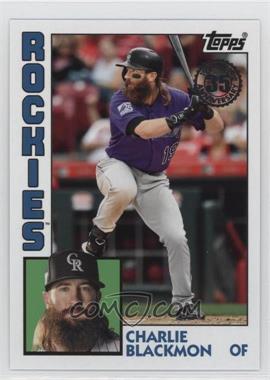 2019 Topps - 1984 Topps Baseball #T84-38 - Charlie Blackmon