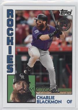 2019 Topps - 1984 Topps Baseball #T84-38 - Charlie Blackmon