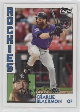 2019 Topps - 1984 Topps Baseball #T84-38 - Charlie Blackmon