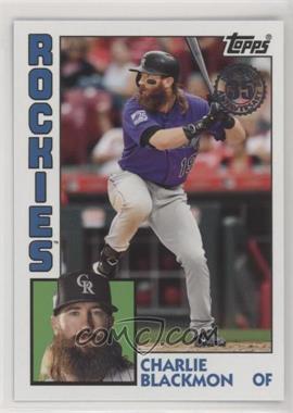 2019 Topps - 1984 Topps Baseball #T84-38 - Charlie Blackmon