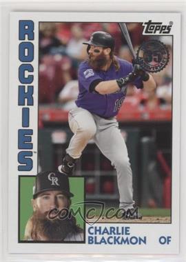 2019 Topps - 1984 Topps Baseball #T84-38 - Charlie Blackmon