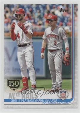 2019 Topps - [Base] - 150th Anniversary #145 - Checklist - NL Nails (Gritty Players Share Second)