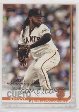 2019 Topps - [Base] - Factory Set 582 Montgomery Club #154 - Johnny Cueto