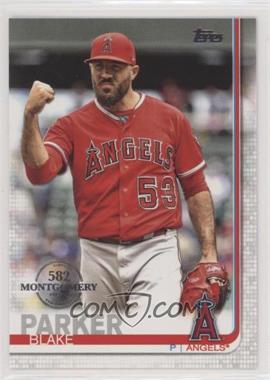 2019 Topps - [Base] - Factory Set 582 Montgomery Club #18 - Blake Parker