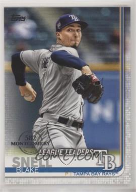 2019 Topps - [Base] - Factory Set 582 Montgomery Club #268 - League Leaders - Blake Snell