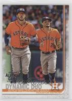 Checklist - Dynamic Duo (Astros' Infielders Hit the Dugout)