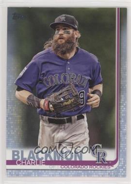 2019 Topps - [Base] - Father's Day Blue #16 - Charlie Blackmon /50